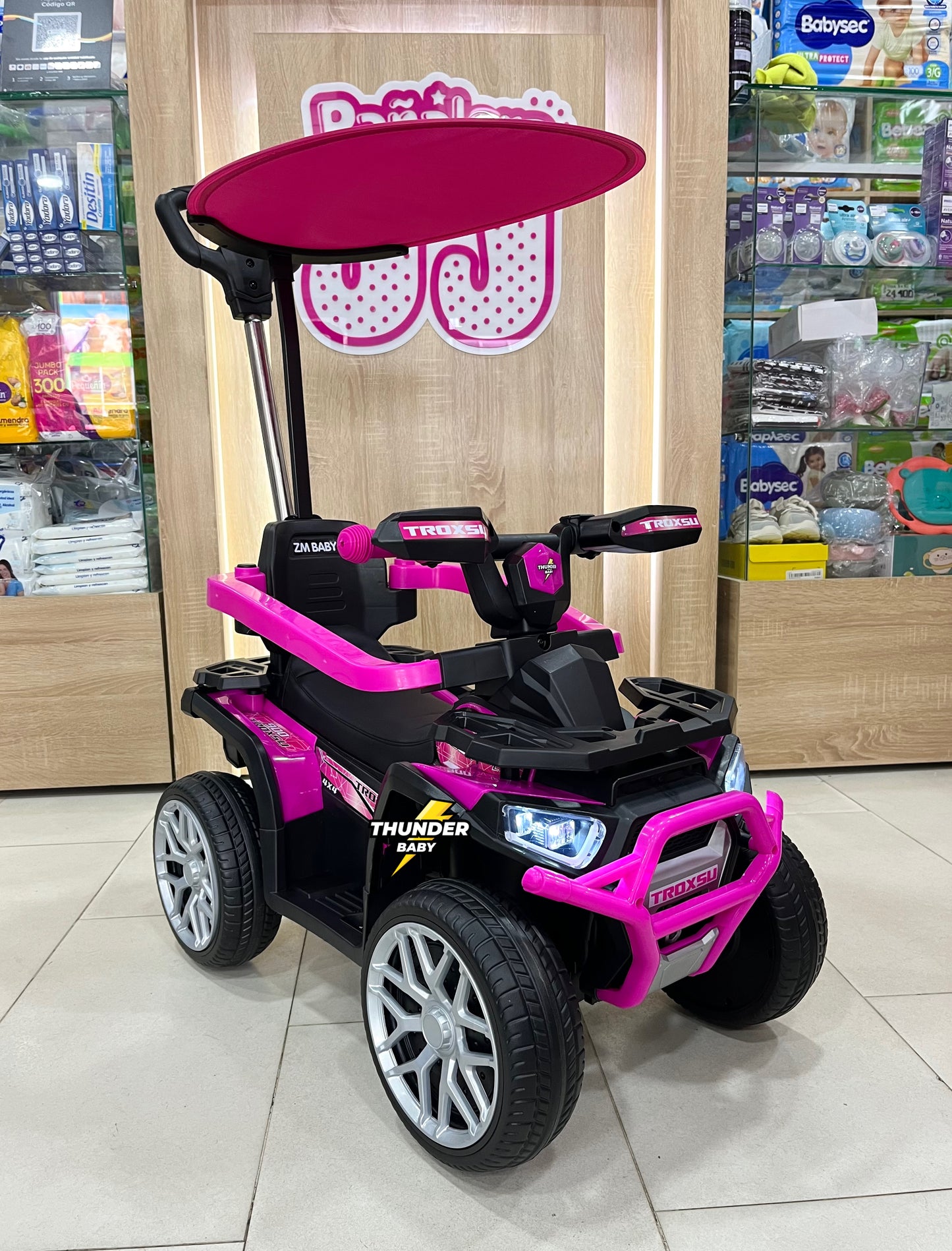 Cuatrimoto paseadora eléctrica