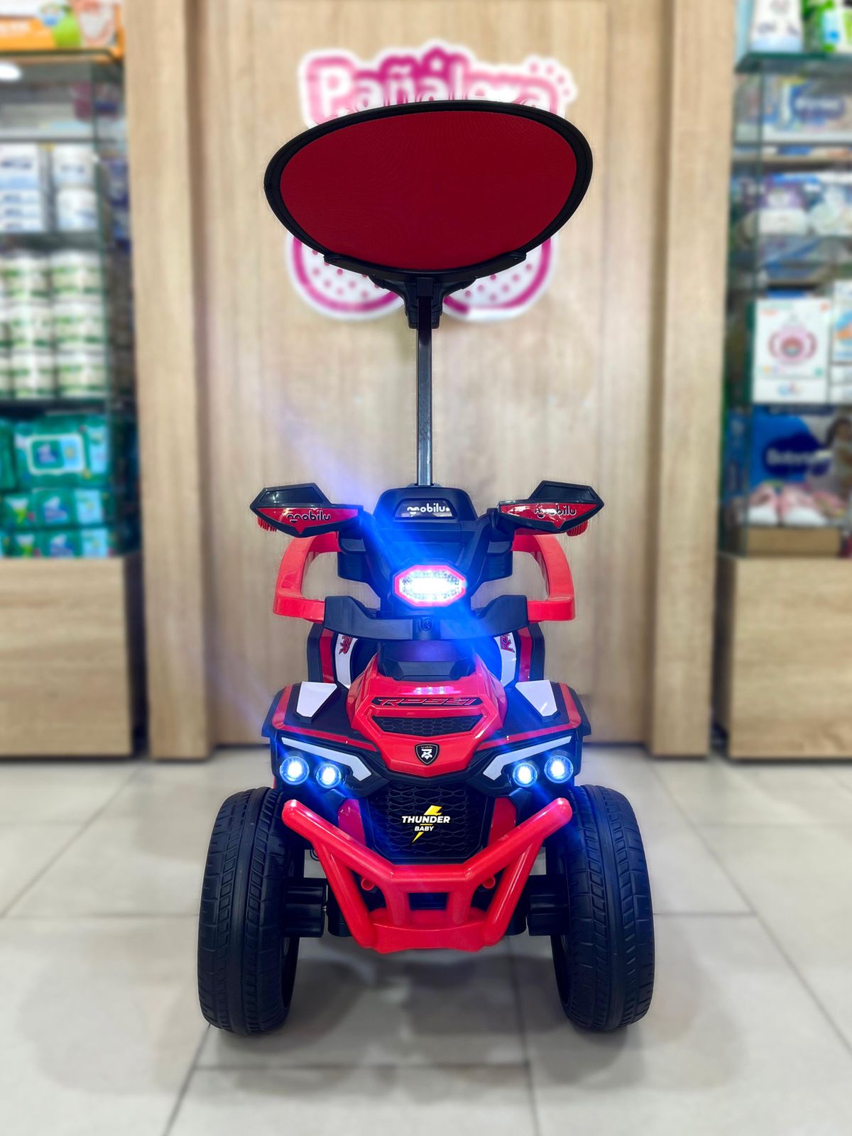 Cuatrimoto eléctrica paseadora