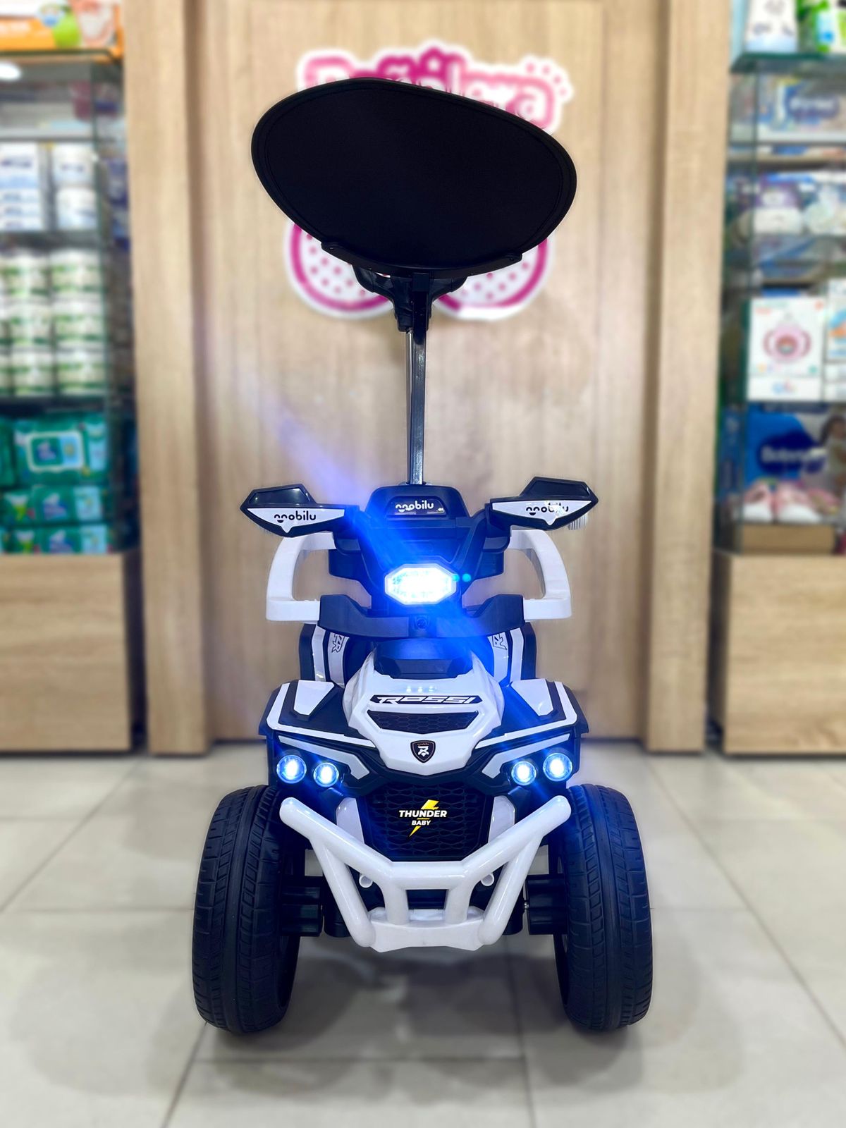 Cuatrimoto eléctrica paseadora