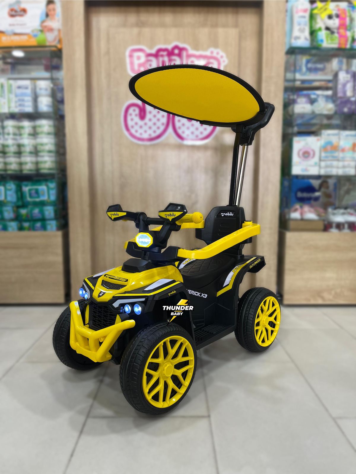 Cuatrimoto eléctrica paseadora