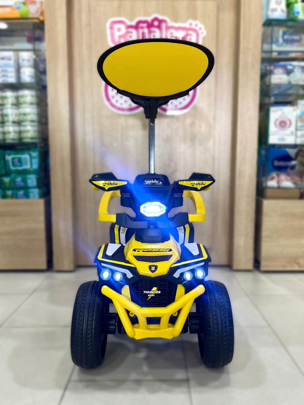 Cuatrimoto eléctrica paseadora