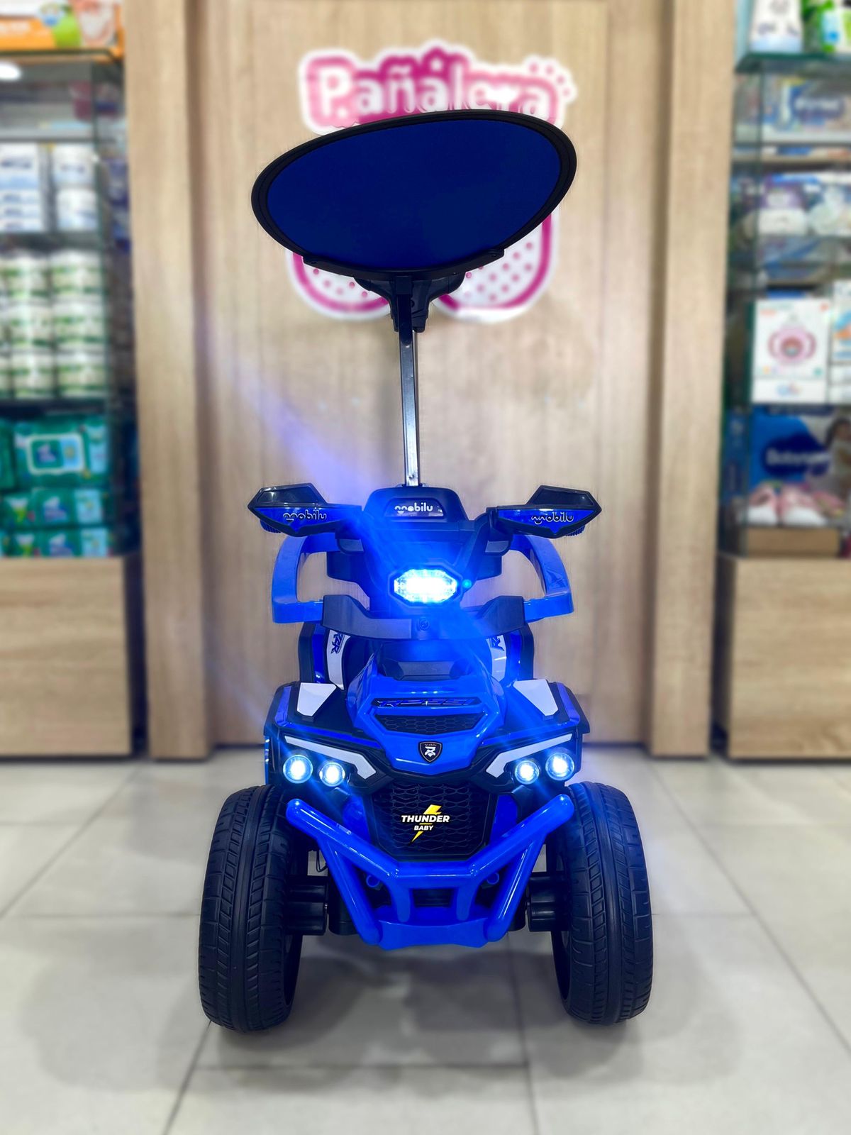 Cuatrimoto eléctrica paseadora