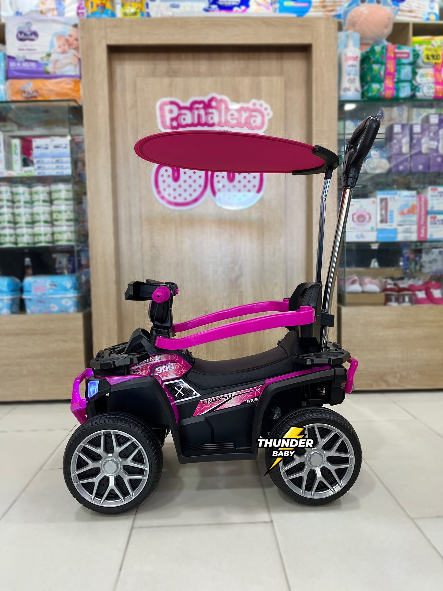 Cuatrimoto paseadora eléctrica