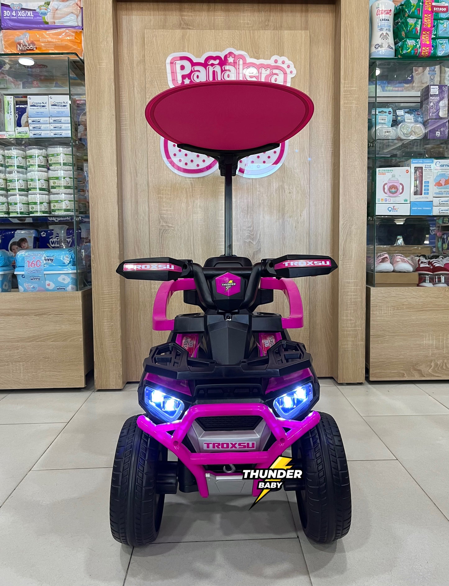 Cuatrimoto paseadora eléctrica