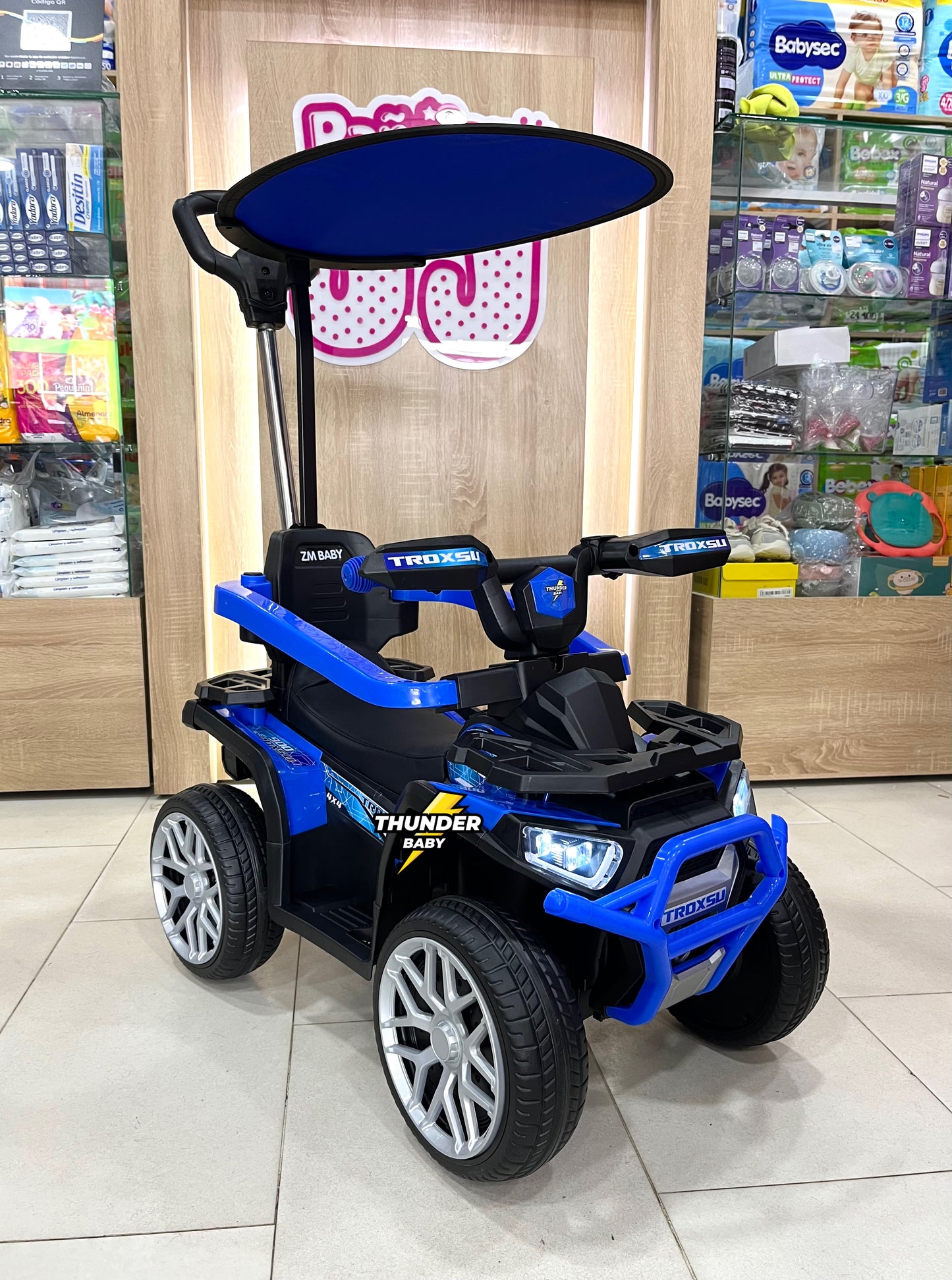 Cuatrimoto paseadora eléctrica