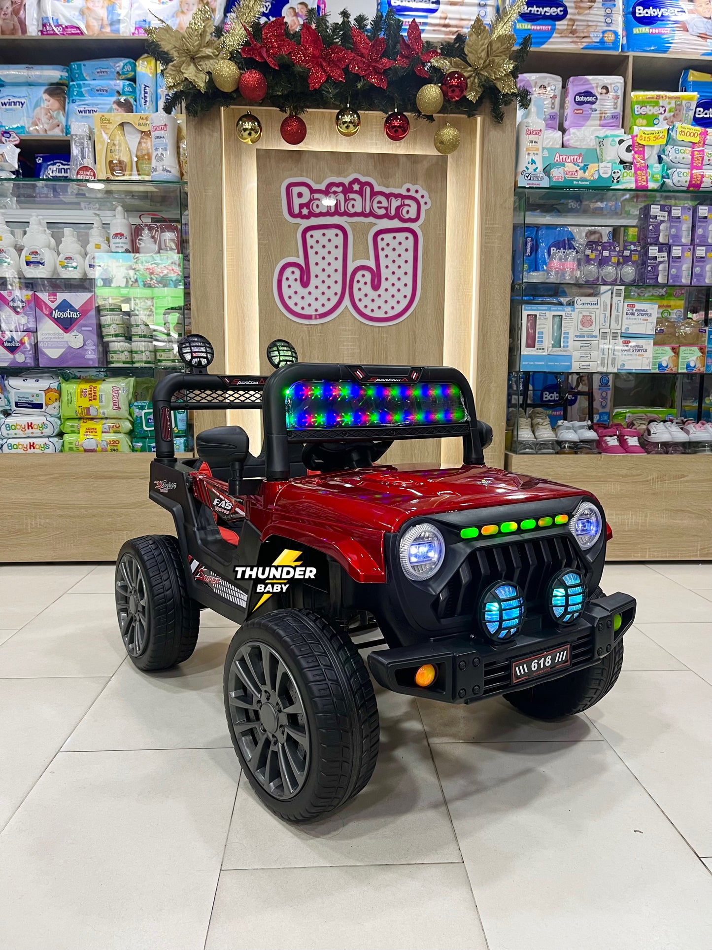 Carro eléctrico Rubicon pequeño