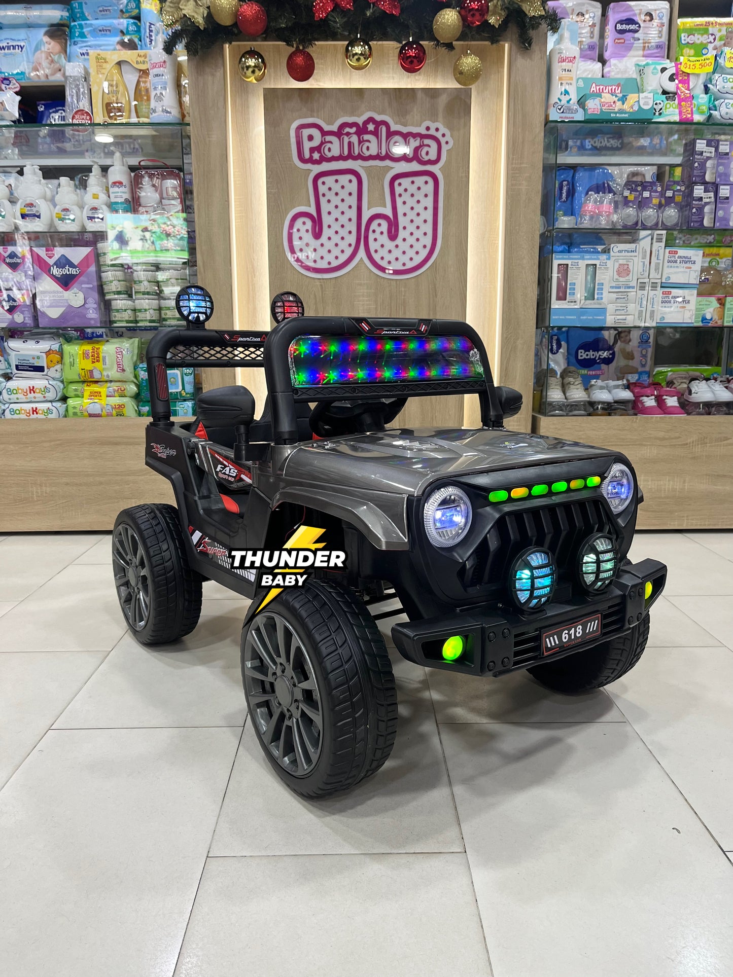 Carro eléctrico Rubicon pequeño