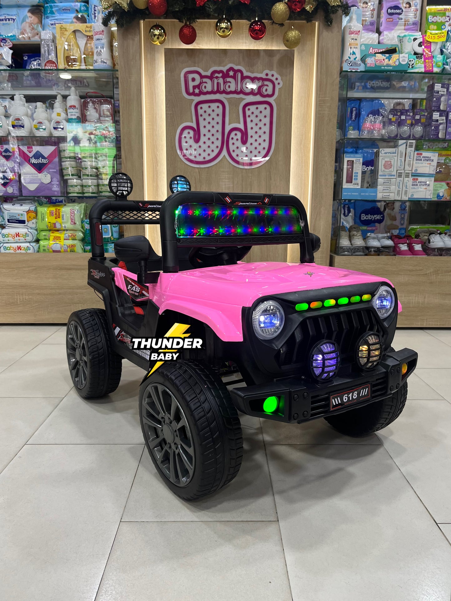 Carro eléctrico Rubicon pequeño