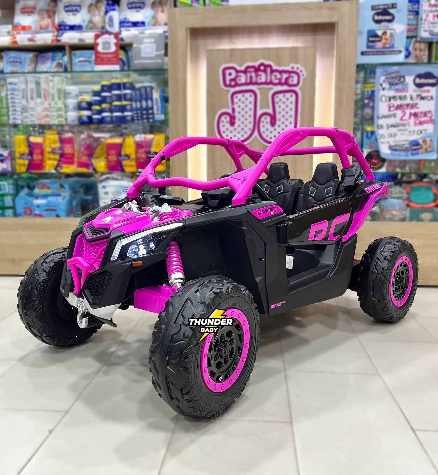Can - Am Maverick Licenciado con pantalla en versiones de 12 y 24 voltios