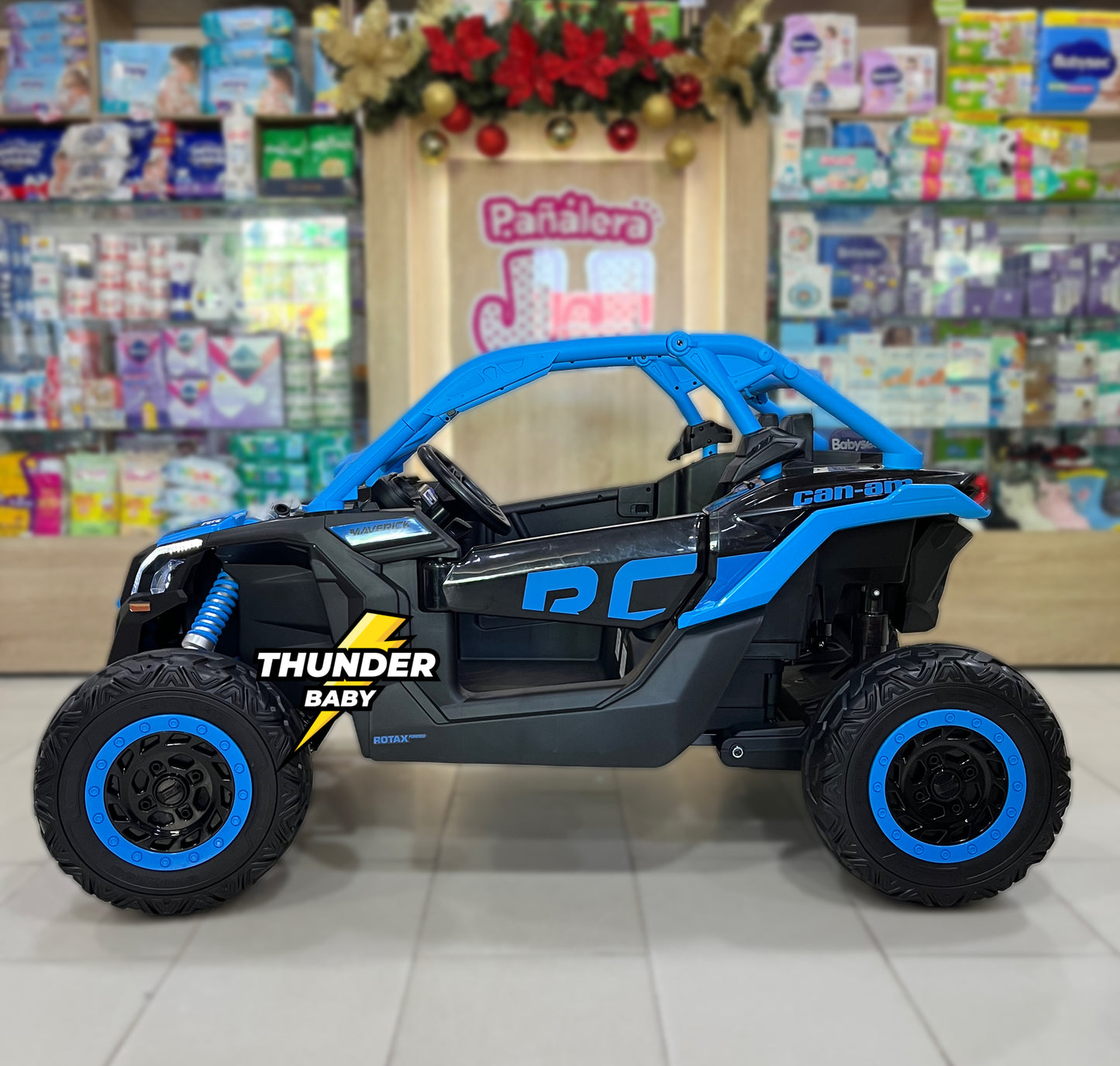 Can - Am Maverick Licenciado con pantalla en versiones de 12 y 24 voltios