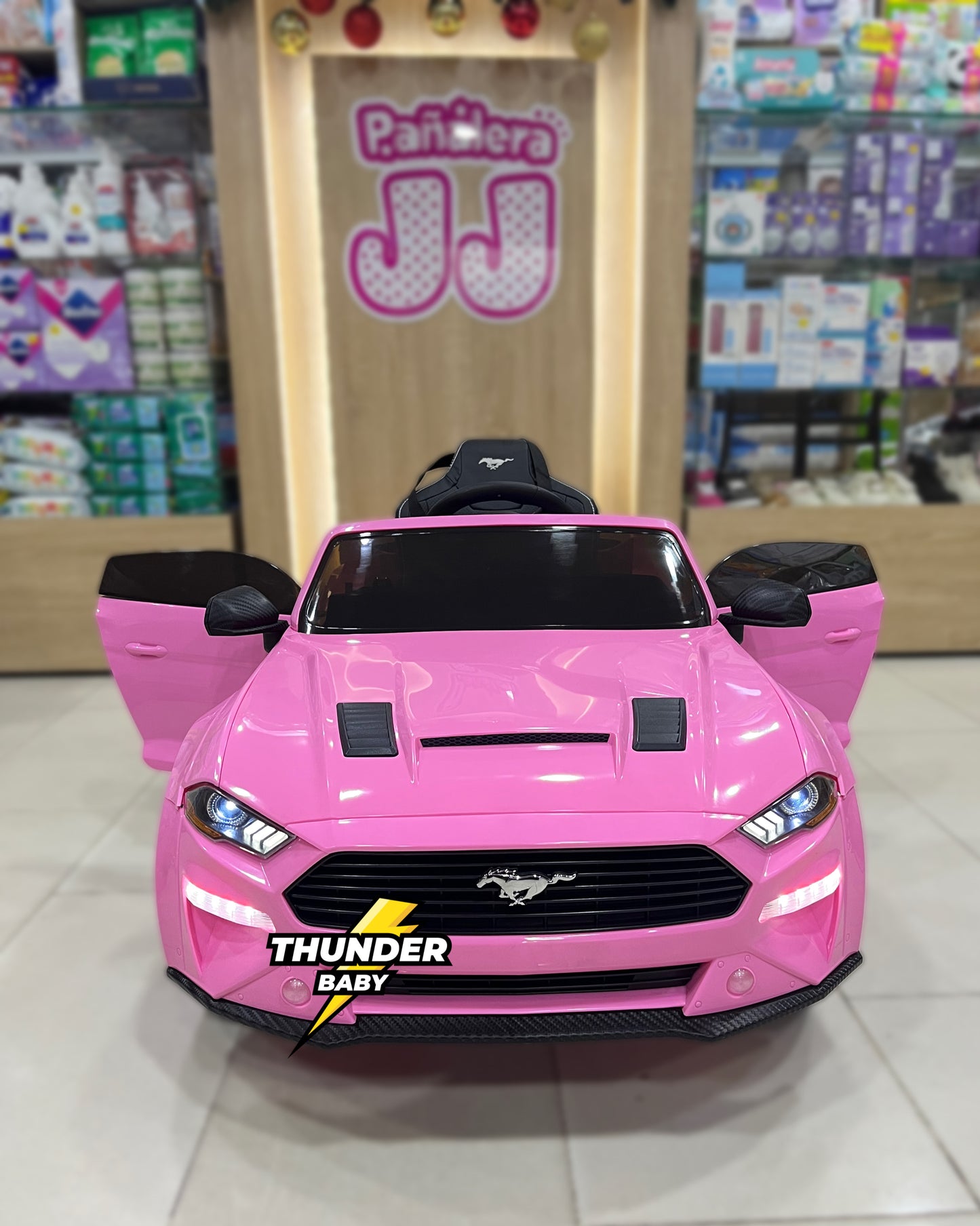 Ford Mustang Licenciado 24V con pantalla MP4