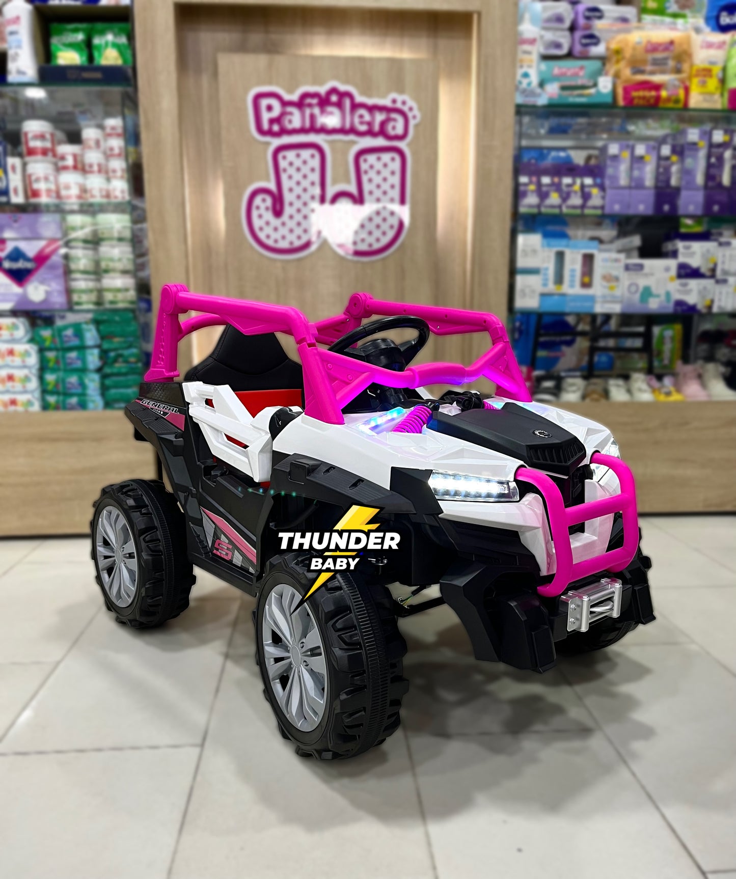 Carro eléctrico Mini Amortiguadores