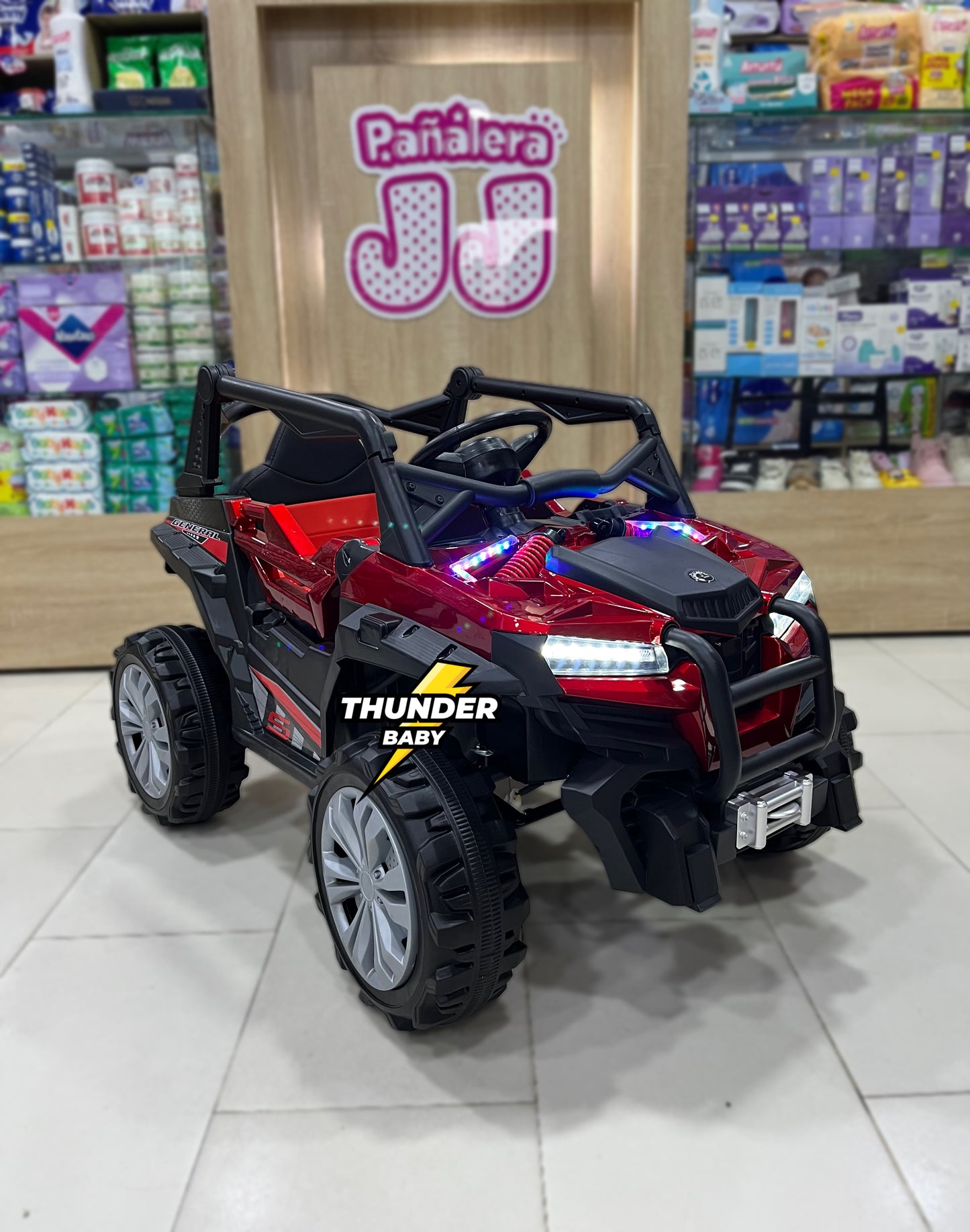 Carro eléctrico Mini Amortiguadores