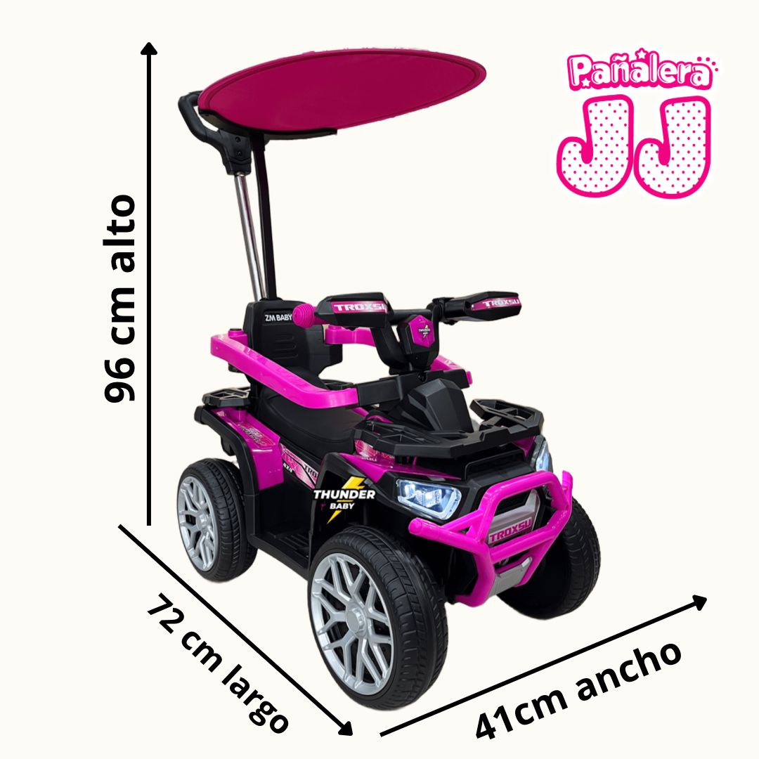 Cuatrimoto paseadora eléctrica